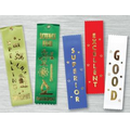 2"x8" Stock Recognition Ribbons (I Love to Read) Carded